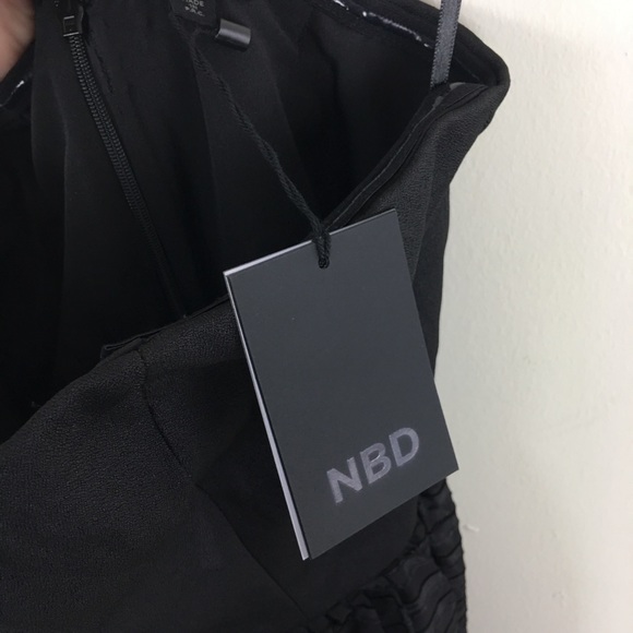 NBD | Black Strapless Midi Dress - E21 - Picture 7 of 7